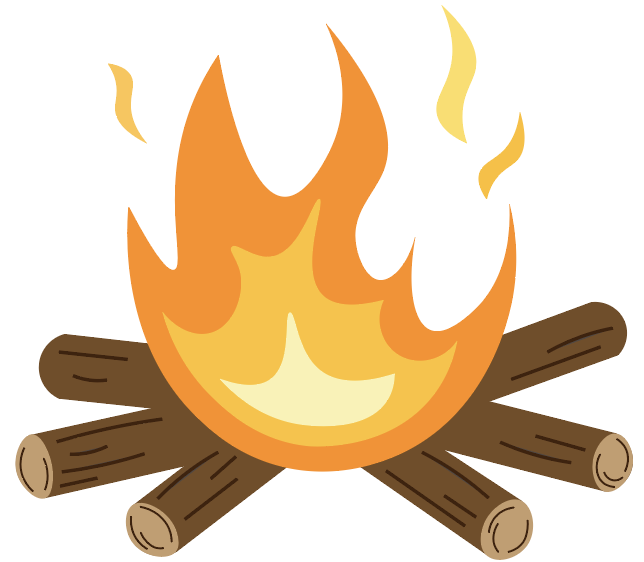 The Campfire by Doxsa Mathewos